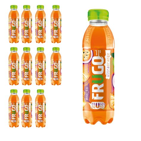 FRUGO ULTRAORANGE NAPÓJ WIELOOWOCOWY 500ML X 12SZT Inna marka Sklep