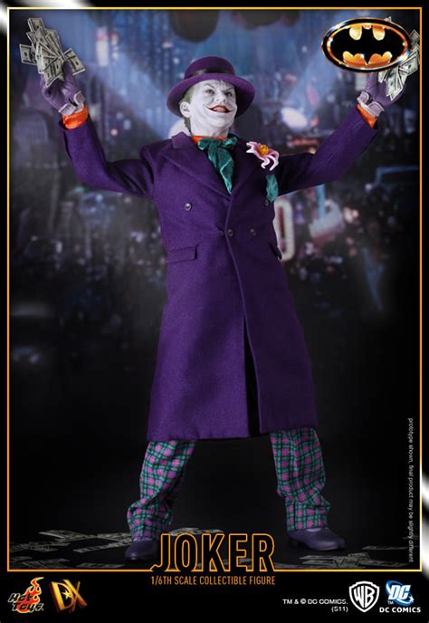 J ME ε Hot Toys Movie Masterpiece Deluxe Batman 1989 Tim Burton Joker Jack Nicholson