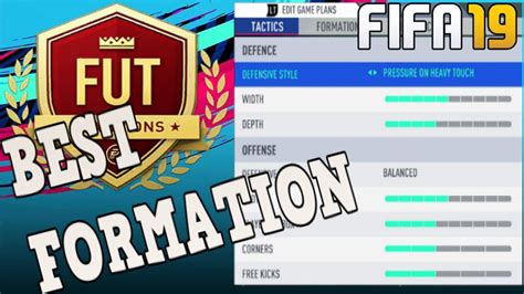 FIFA 19 Updated Custom Tactics And Player Instructions 4231 YouTube