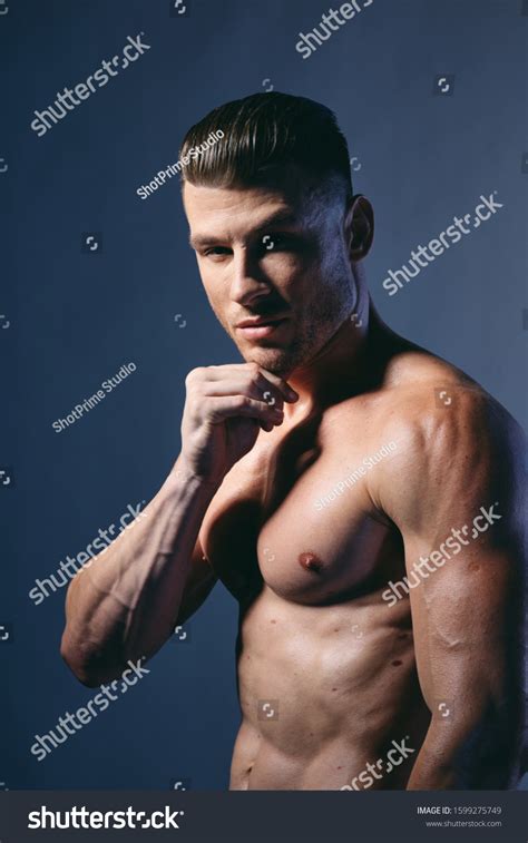 Inflated Man Nude Torso Elegant Selfconfidence Stock Photo Shutterstock