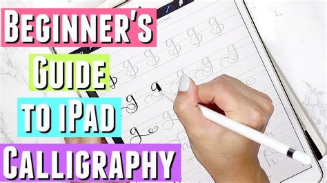 Ultimate Ipad Pro Calligraphy Guide Ipad Pro And Apple Pencil For