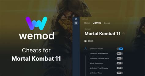 Mortal Kombat 11 Cheats and Trainers for PC - WeMod