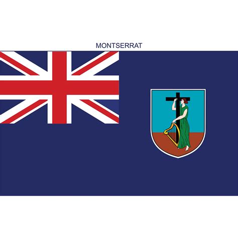 Montserrat Flag - Awal Plastics Shop Catalogue