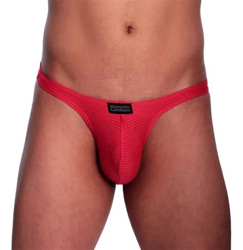 Trusa Brief Bikini Broche Sexy Lenceria Traslucido Hombre Meses sin interés