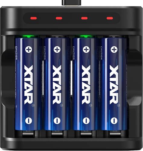 XTAR 1 5V Lithium Aa Battery With Charger L4 1 2V 1 5V AA AA Batteires