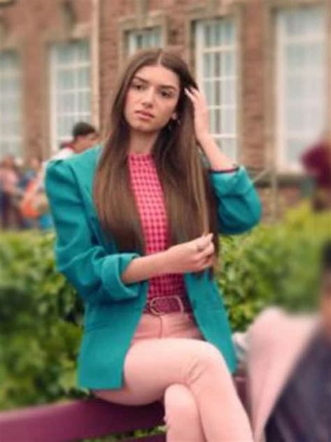 Buy Sex Education Mimi Keene Coat Green Blazer OFF