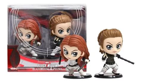 Set De Figuras Black Widow Yelena Cosbaby Marvel Hot Toys Env O Gratis