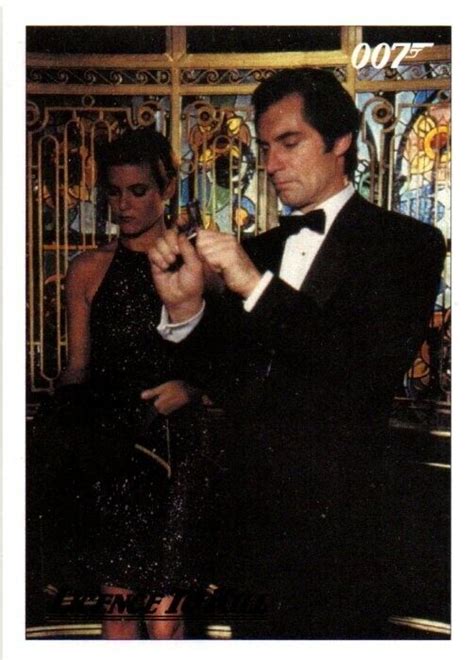 James Bond 007 Classics 35 Licence To Kill Gold Parallel Card 145