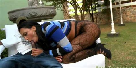 Busty Shemale In Shear Pantyhose Anal Pounded Outdoors Tnaflix