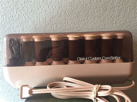 Clairol Custom Caresetter Kf Electric Hot Hair Rollers Curlers For Sale Online Ebay Hot