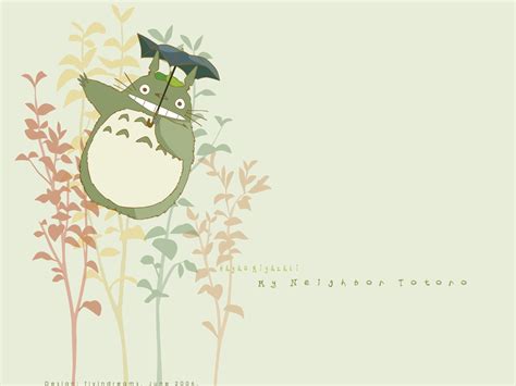 Studio Ghibli Leaves Animated Movies Anime My Neighbor Totoro