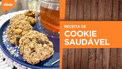 Receita Cookie saudável 29 05 23 YouTube