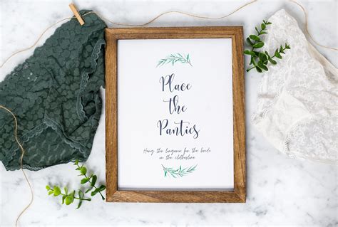 Lingerie Shower Game Etsy