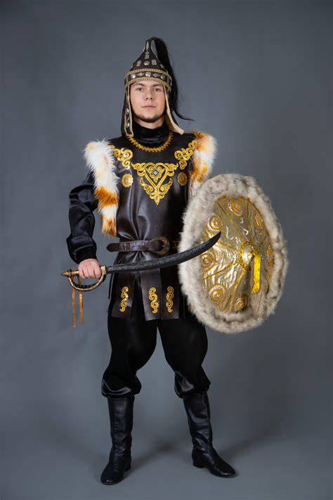 Мужской казахский национальный костюм (66 фото)