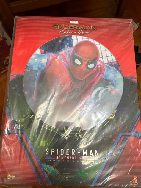 Hot Toys Spider Man Homemade Suit Version Mms Carousell