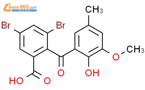 66284 48 8 Benzoic Acid 3 5 Dibromo 2 2 Hydroxy 3 Methoxy 5