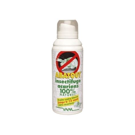 Abatout Insectifuge Acariens Naturel Aerosol Ml