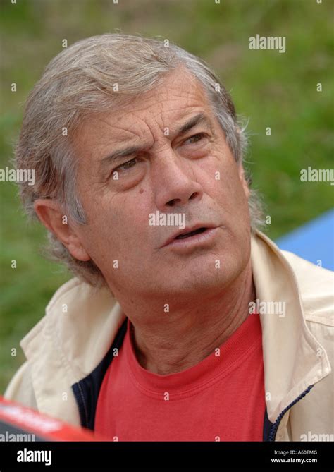 Giacomo Agostini 15 times world motorcycling world champion Stock Photo ...