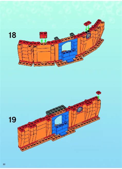 LEGO Instructions For Set 3834 Good Neighbours At Bikini Bottom SpongeBob SquarePants None