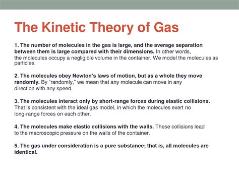 Solution Lecture 4 2 The Kinetic Theory Of Gases Studypool