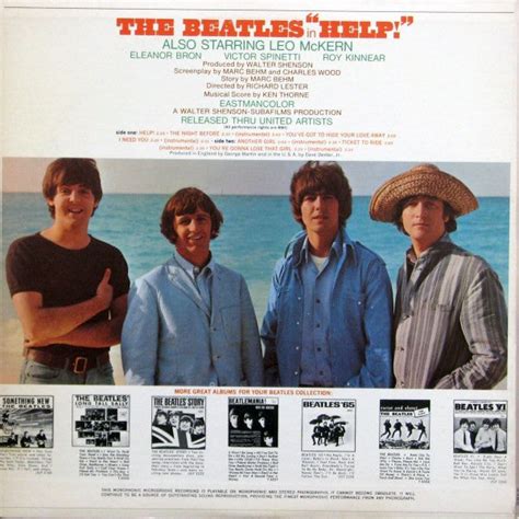 The Beatles – Help! (Original Motion Picture Soundtrack) – Vinyl ...