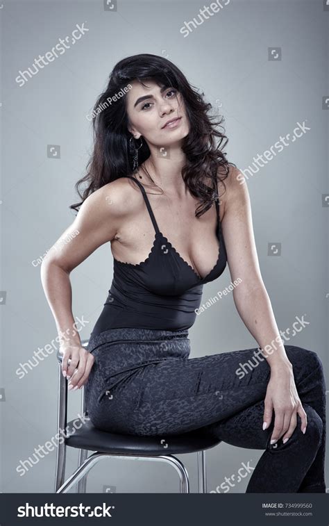 Closeup Beautiful Female Lingerie Model On Stock Photo 734999560 Shutterstock