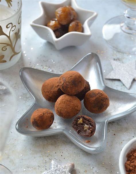 Truffes au chocolat pour 12 personnes Recettes Elle à Table