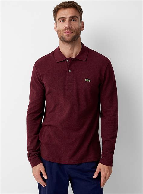 Long Sleeve Piqué Polo Lacoste Simons