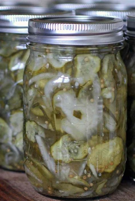 Canned Bread And Butter Pickle Recipe Recipe Canning Recipes Bread And Butter Pickles Canned