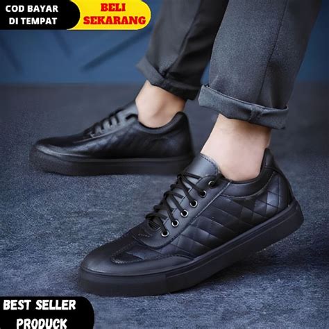 Jual Sepatu Formal Pria Pantofel Kulit Kerja Casual Sneakers Pedro