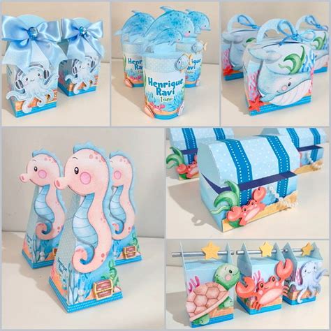 Fundo Do Mar Lembrancinhas - Kit 20 Lembrancinhas tema Fundo do Mar | Shopee Brasil