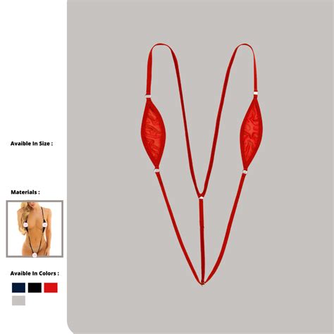 Sexy Transparent G String Bikini And Bra Set Women S Swimsuit 045 Shopee Philippines