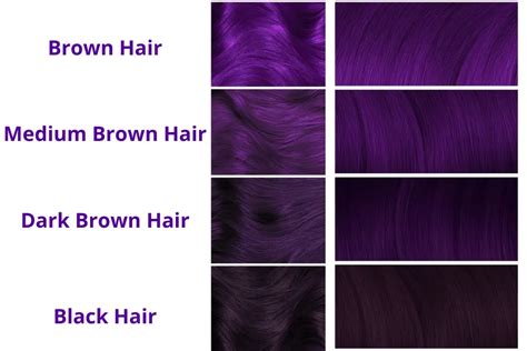 How to Dye Dark Hair Purple Without Using Bleach