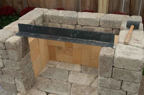 How To Build An Outdoor Fireplace With Stone - Outdoor Lighting Ideas