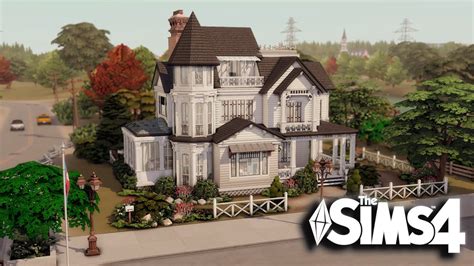 Classic Victorian Home 5 Bedroom House The Sims 4 Build Youtube