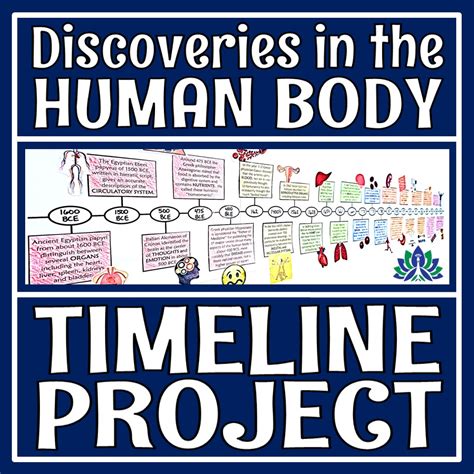 Human Body Organ Systems Activity: Major Discoveries Timeline - Flying ...