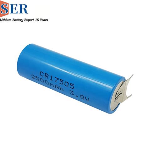 CR17505 Li MnO2 Battery 3v Lithium Battery Non Rechargeable CR Battery