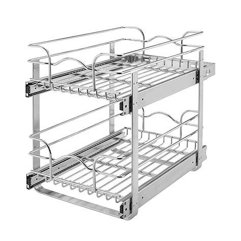 Buy Rev A Shelf Wb Cr X Inch Two Tier Kitchen Organization