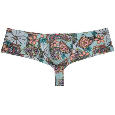 Mens Colorful Casual Brazilain Boxer Briefs Underwear Cheeky Swim