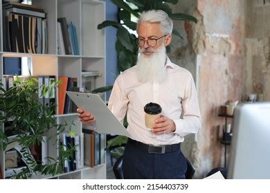 Mature Business Reading Contract Images Stock Photos Vectors Shutterstock