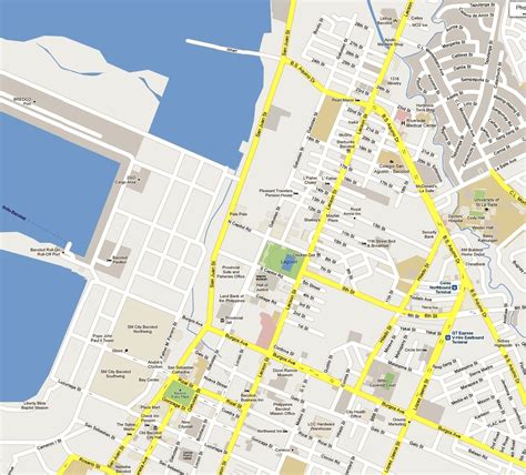 Bacolod Negros Occidental Philippines Map