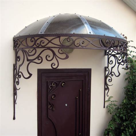 Кованые козырьки