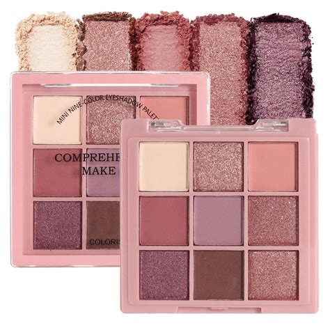 Amazon CAKAILA Colors Colorful Eyeshadow Palette Makeup Rose Gold Brown Purple Nude