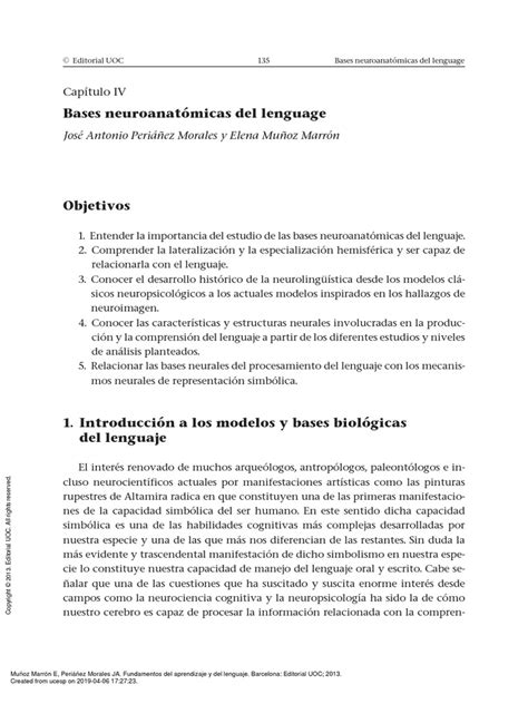 Fundamentos Del Aprendizaje Y Del Lenguaje Pg 136 167 Pdf