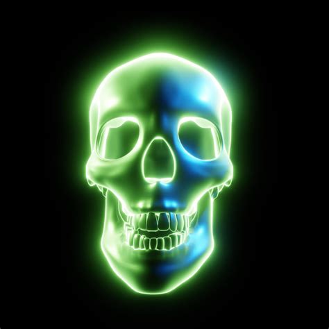 Glowing Skull Wallpapers Top Free Glowing Skull Backgrounds