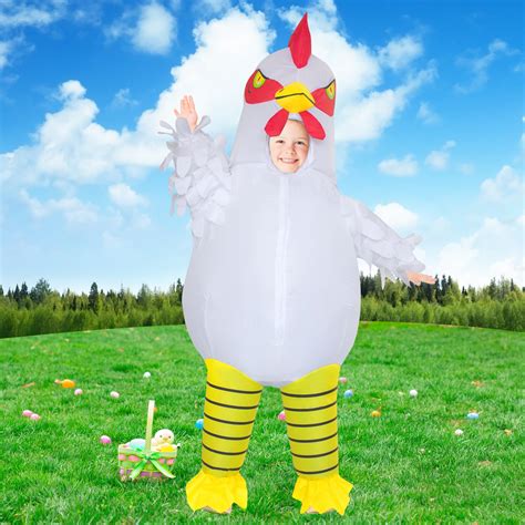 Snapklik.com : Inflatable Costume For Kids Chicken Costumes For Boys