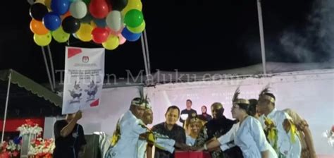 KPU Aru Resmi Luncurkan Tahapan Pilkada Serentak 2024