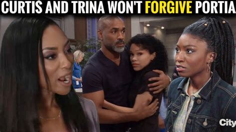 Portia S Secret Is Revealed Curtis And Trina Won T Forgive Her ABC