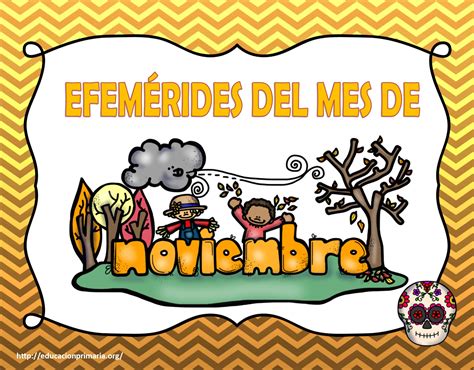 Fantásticos diseños de las efemérides del mes de noviembre Material