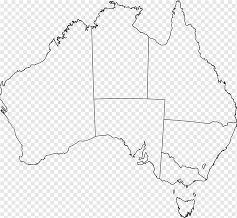 Blank Map Of Australia Outline Map And Vector Map Of Off